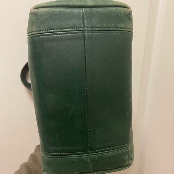 Vintage Coach Waverly Soho tote bag hunter green - Picture 8 of 16